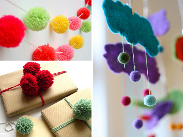 pom poms theme party
